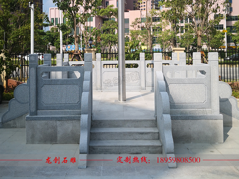 福建省泉州市洛江實(shí)驗(yàn)小學(xué)旗臺欄桿制作安裝